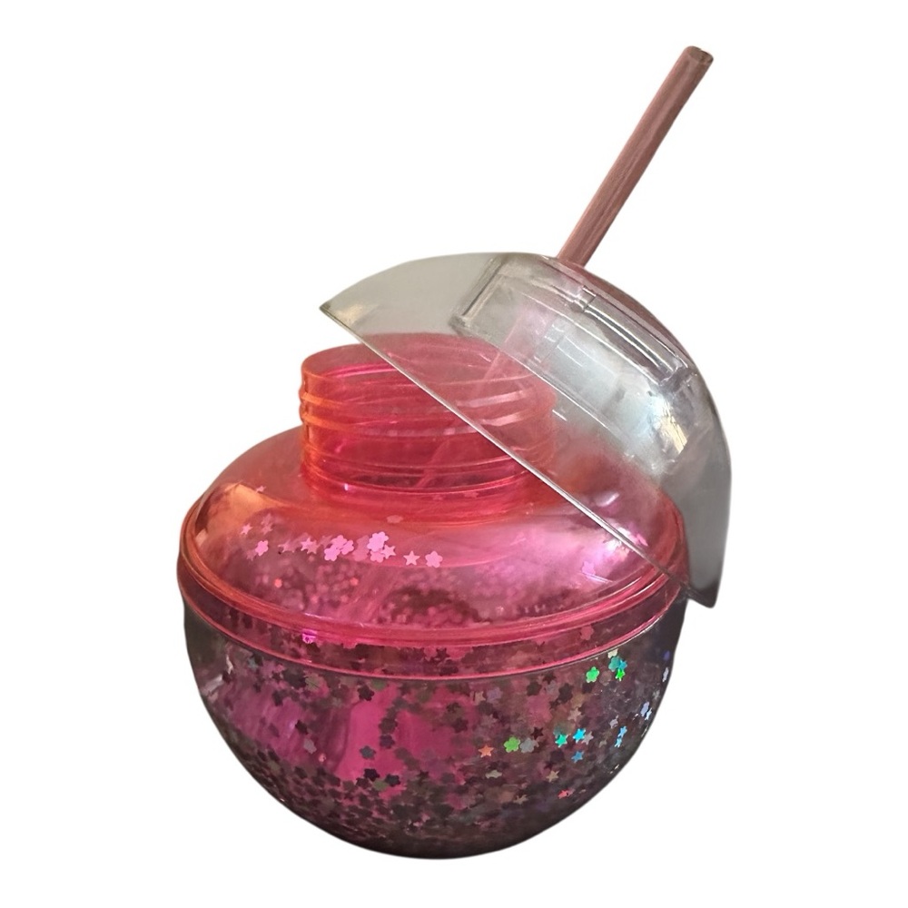 NEW Double Wall Round Glitter Tumbler - 16.5 FL oz
